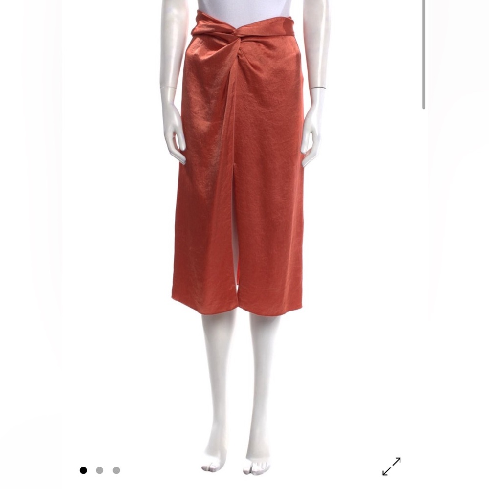 EUC Nanushka Coral Skirt midi length women’s size XS